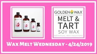Wax Melt Wednesday - 4/24/2019 - Lonestar Candle Supply, Golden Wax 494