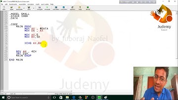 Assembly Language Programming - XCHG instruction - emu8086 | (বাংলা) | Judemy Bangla Tutorial