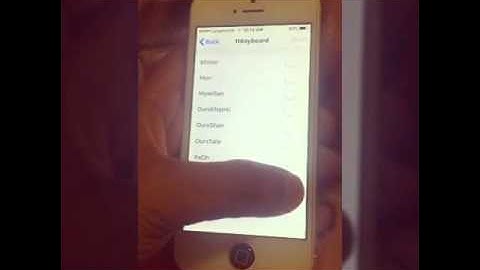 How Can Install Myanmar Font & keyboard Ios9