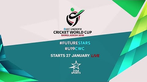 ICC U19 CWC: #FutureStars