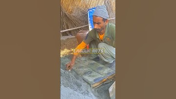 How Amazing Cement Footpath Blocks are Made? #shorts #cementprojects #blocks #labourarts