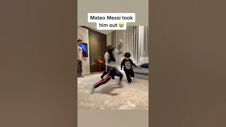 Messi's son is learning from Sergio Ramos 😳 | #shorts