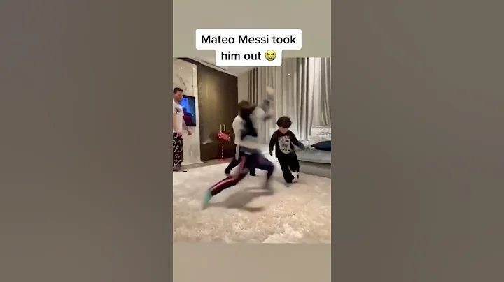 Messi's son is learning from Sergio Ramos  | #shorts