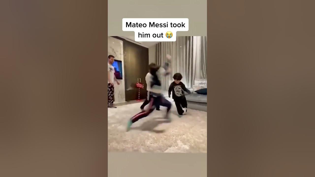 Messi's son is learning from Sergio Ramos 😳 | #shorts