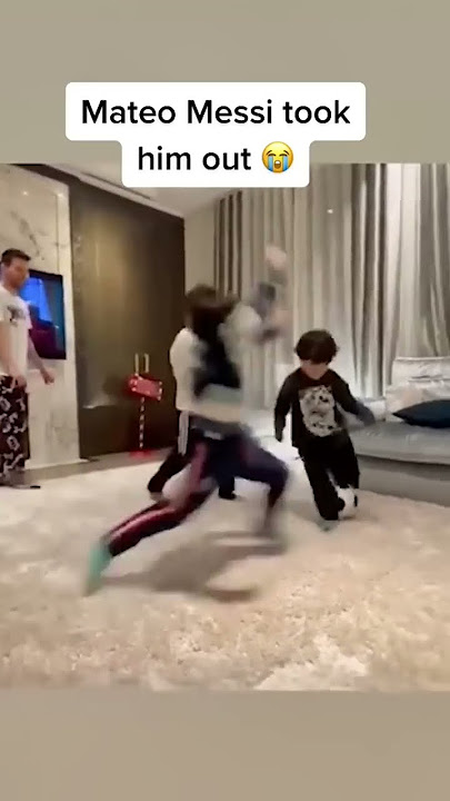 Messi's son is learning from Sergio Ramos 😳 | #shorts