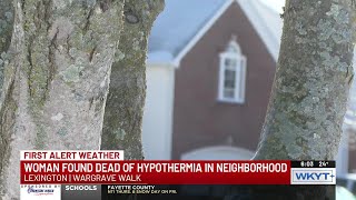 Coroner releases name of Lexington weather-related death