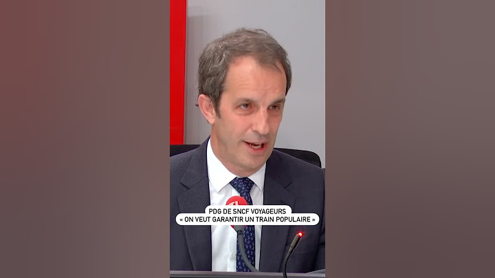 SNCF : "On veut garantir un train populaire"