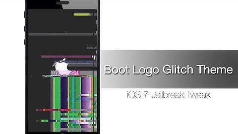 How to Change you Boot Logo to a Glitchy Theme - iPhone Hacks