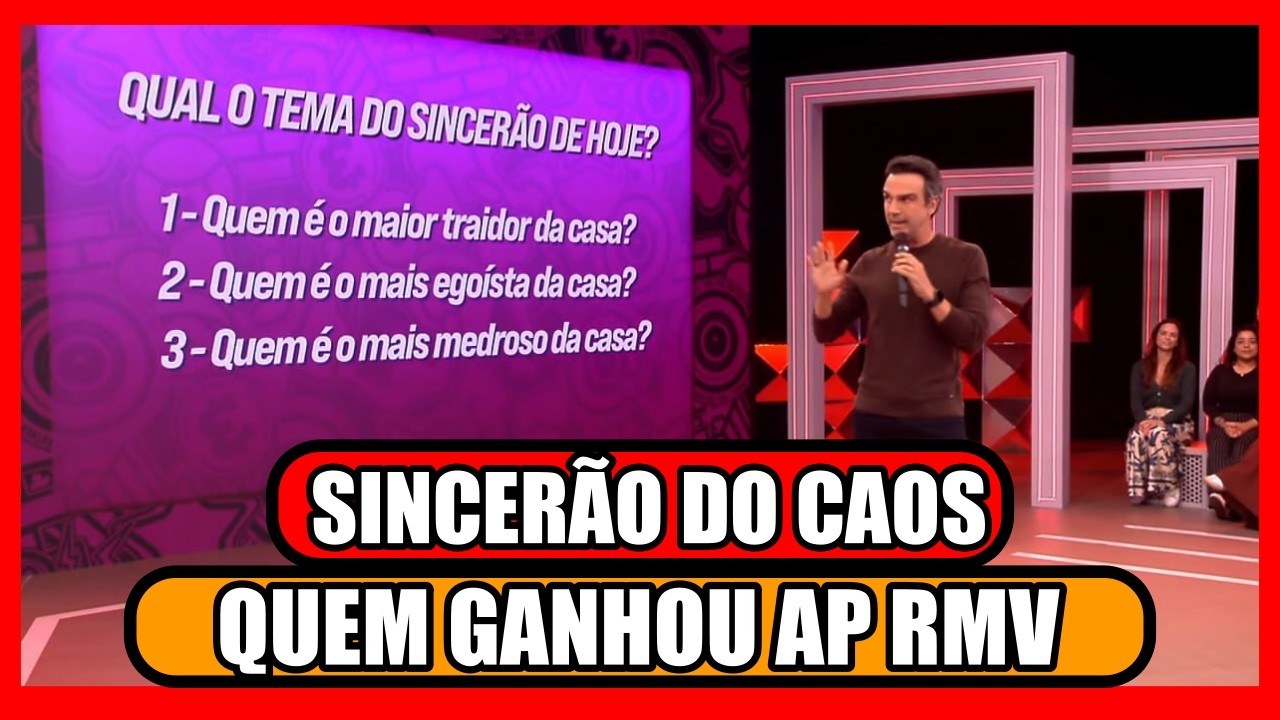 🔥 SINCERÃO RENDEU MUITA TRETA; BBB26