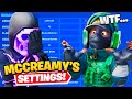 So I copied MCCREAMY'S Fortnite Settings... (very hard)