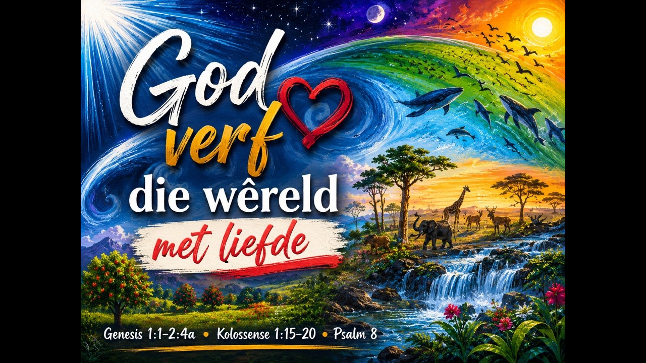 God verf die wêreld met liefde