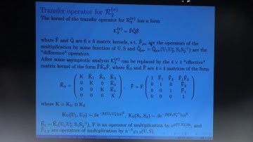 M. Shcherbina (1.2) Transfer matrix approach to 1d random band matrices.