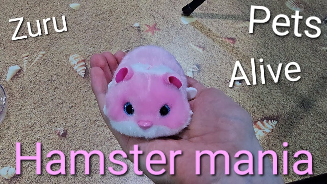 Zuru Pets Alive - Hamster Mania (Pink color; Розовый цвет)