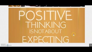 Positive Attitude and Time Management