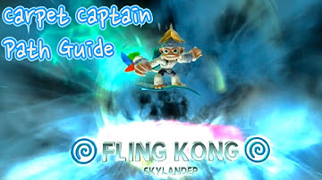Skylanders Trap Team - Fling Kong - Carpet Captain Path Guide