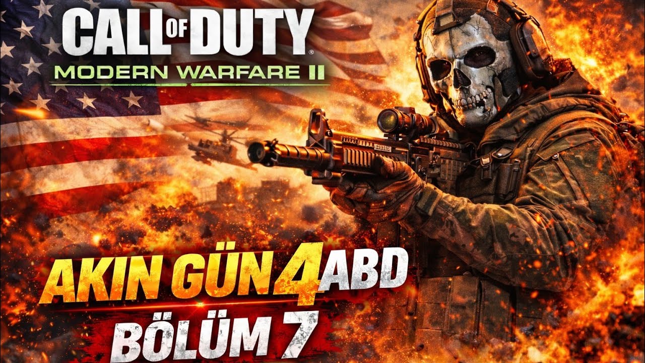 Call Of DutyModern Warfare 2 Akin Gün 4 ABD Bölüm 7