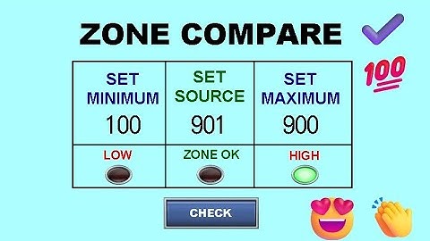 Mitsubishi | GX Works3 | ZCP Instruction | Zone Compare | #mitsubishi #plctutorial 🤠