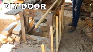 Making a wooden door | DIY door 1/2