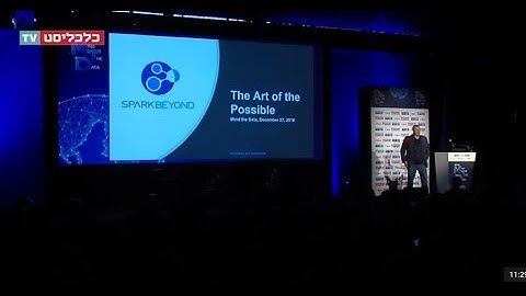 SparkBeyond at Calcalist "Mind The Data" Conference