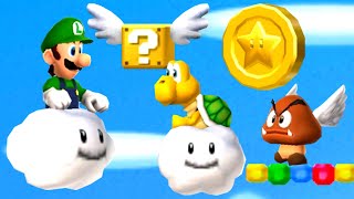 New Super Luigi Bros 2 3DS - Part 8 - World Fire Flower - 100% Walkthrough