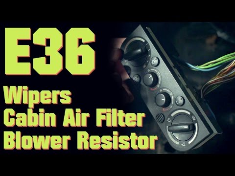 How to fix Blower Motor Resistor, Wipers and Cabin Air Filter