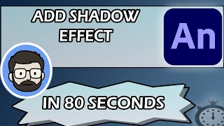 Add Shadow to Animation in Animate CC IN 80 SECONDS