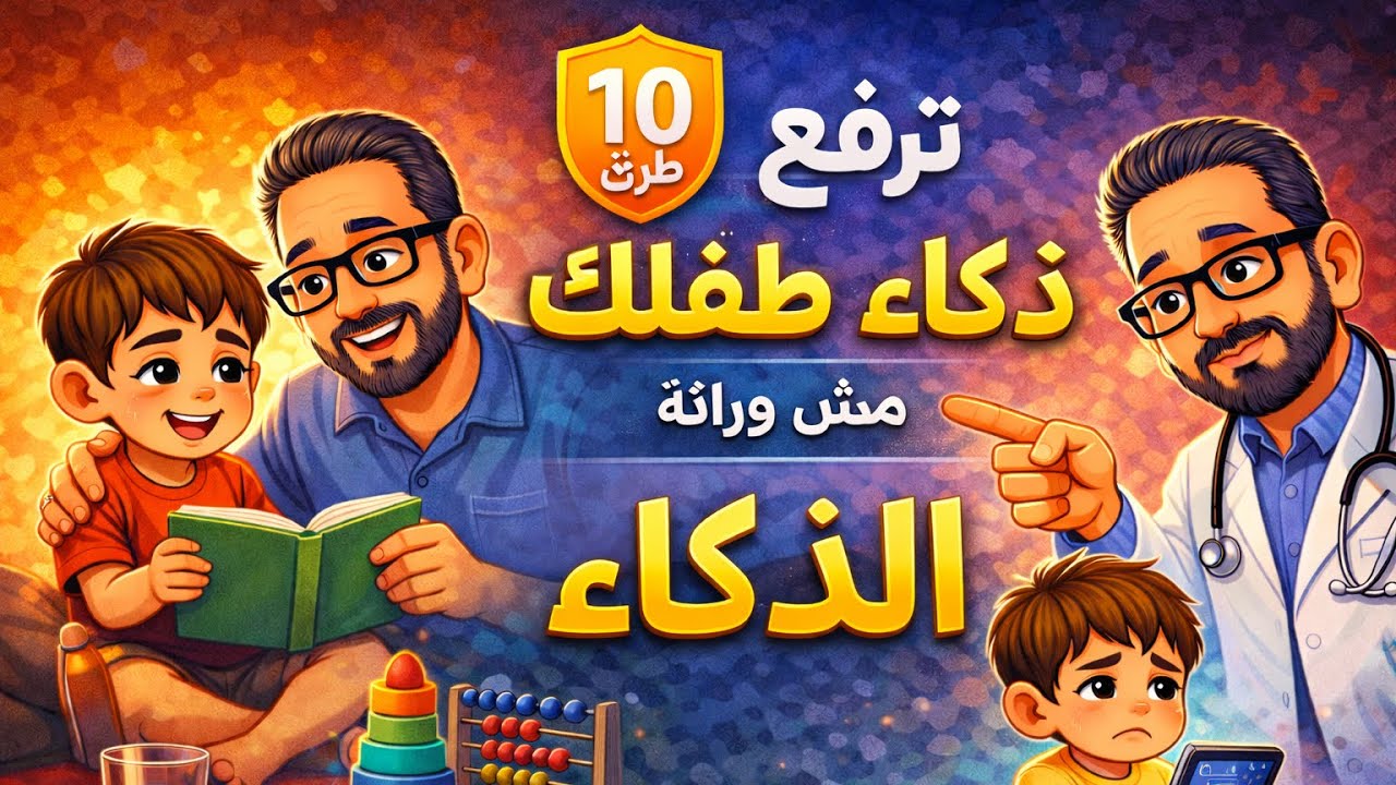ازاي تزود ذكاء طفلك ؟ 10 طرق علمية فعالة بدون كورسات ولا العاب غالية