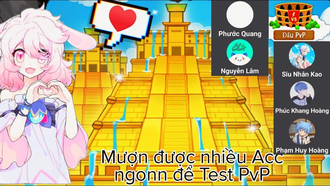 Mượn Acc đi PvP ở các Sever khác nhau sẽ như thế nào - Review Acc | Snow