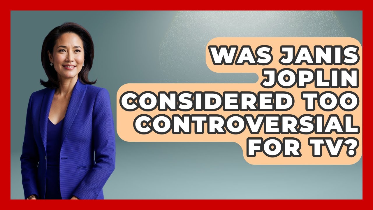 Was Janis Joplin Considered Too Controversial For TV? - I'm a 60s Baby