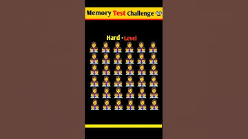 Memory Test #4 | Riddles And Puzzles For Iq Test | #shorts #quiztime #ytshorts