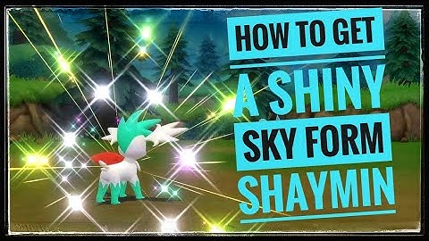 How to change SHAYMIN into his SKY FORM - BDSP