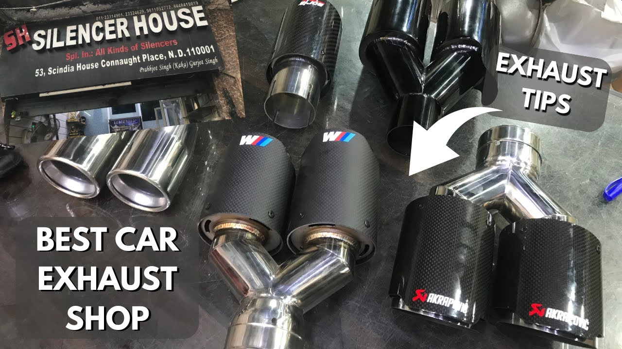 Best Car Exhaust Shop In India | Silencer House New Delhi | Full Car