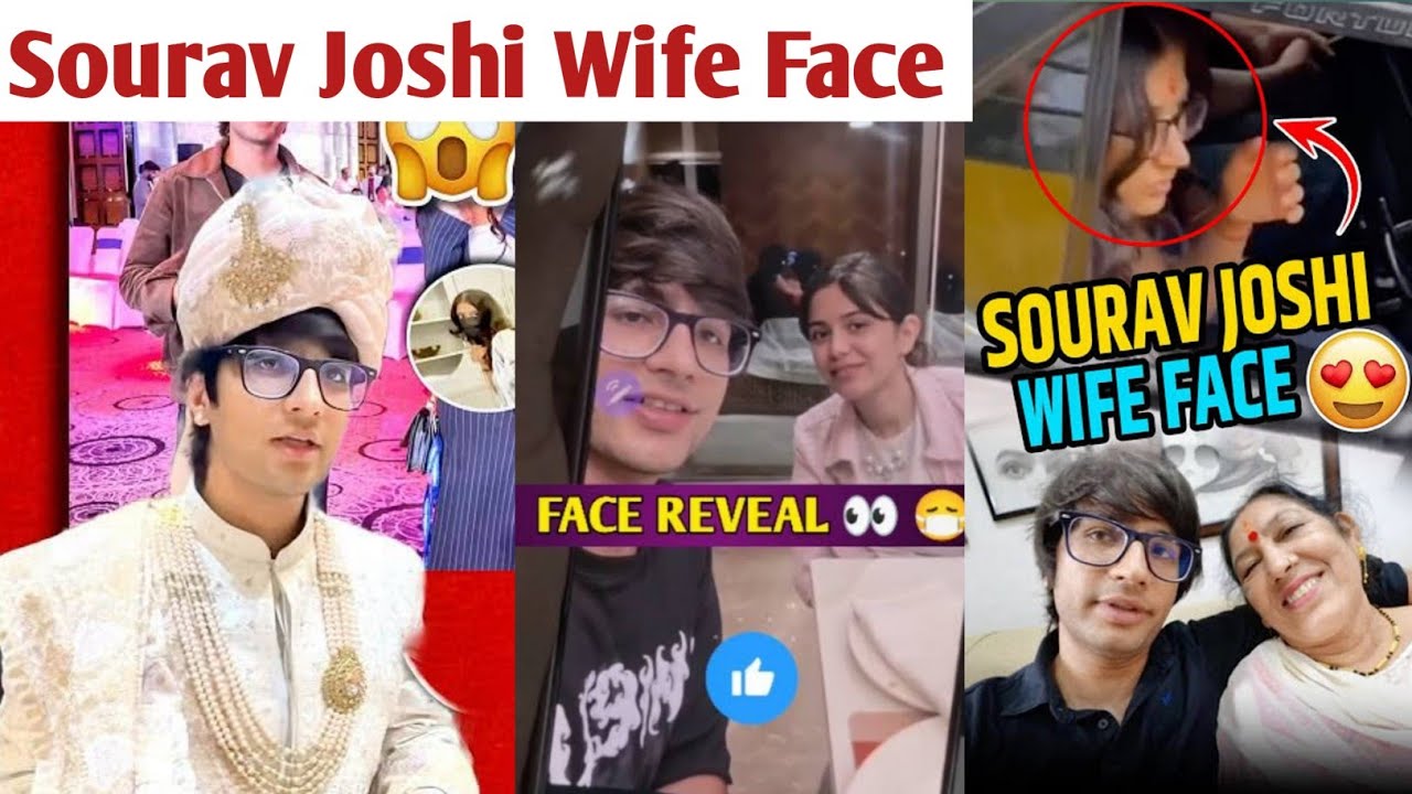 Sourav Joshi Wife Face Reveal 100%✅| Sourav Joshi Wife Trolling On Social Media