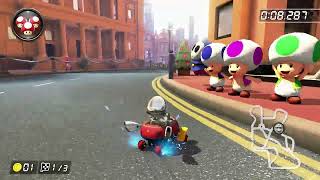 Mario Kart 8 Deluxe Tour London Loop Time Trials - Staff Ghost - 200Cc
