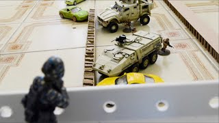 Army Men: CONVOY AMBUSH! | Micro Wars 1