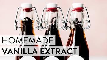 Homemade Vanilla Extract | Sally
