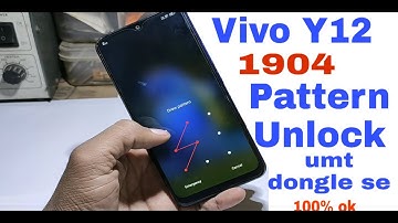 VIVO Y12 ( 1904 ) Pattern Lock Remove  ( umt dongle se )
