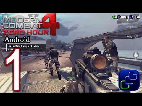 Modern Combat 4: Zero Hour Android Walkthrough - Gameplay Part 1 - Mission 1: Red Summit