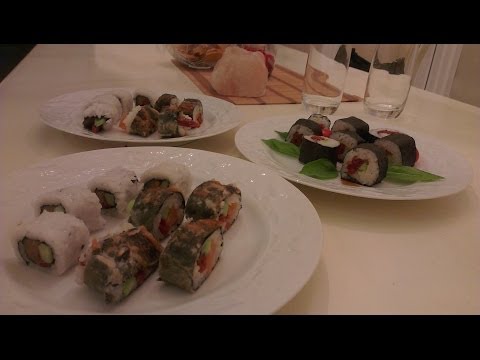 Kaip pagaminti sushi nuo A iki Ž || How to make sushi step by step