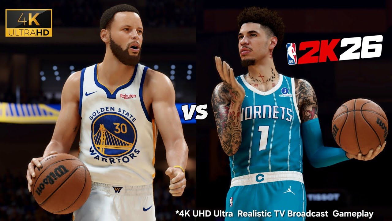 NBA 2K26 | Warriors vs Hornets | Ultra Realistic Gameplay | PS5 4K UHD
