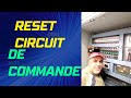 Reset circuit commande machine