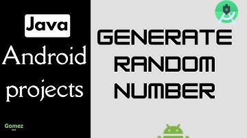 Generate Random number app in android studio| random number generator android application|Gomez Tech