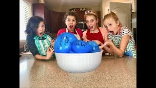 MYSTERY BALLOON SLIME | CHRISTMAS CHALLENGE