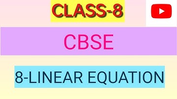 class 8 |math xpress | linear equations solutions like @remedial study Exercise 8.3