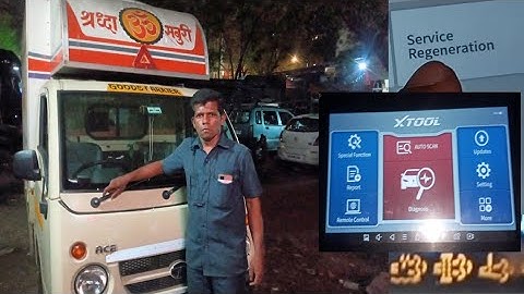 TATA BS6 DPF Service Regeneration New Update V8.10 On XTOOL PS70PRO Car Scanner