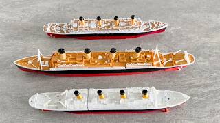 3 Titanic Ships Sinking Together. Which One Does It Better?