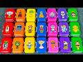 Italian Brainrot Slime Rainbow! Fun Tung Tung Sahur &amp; Tralala in Satisfying Clay World 🌈