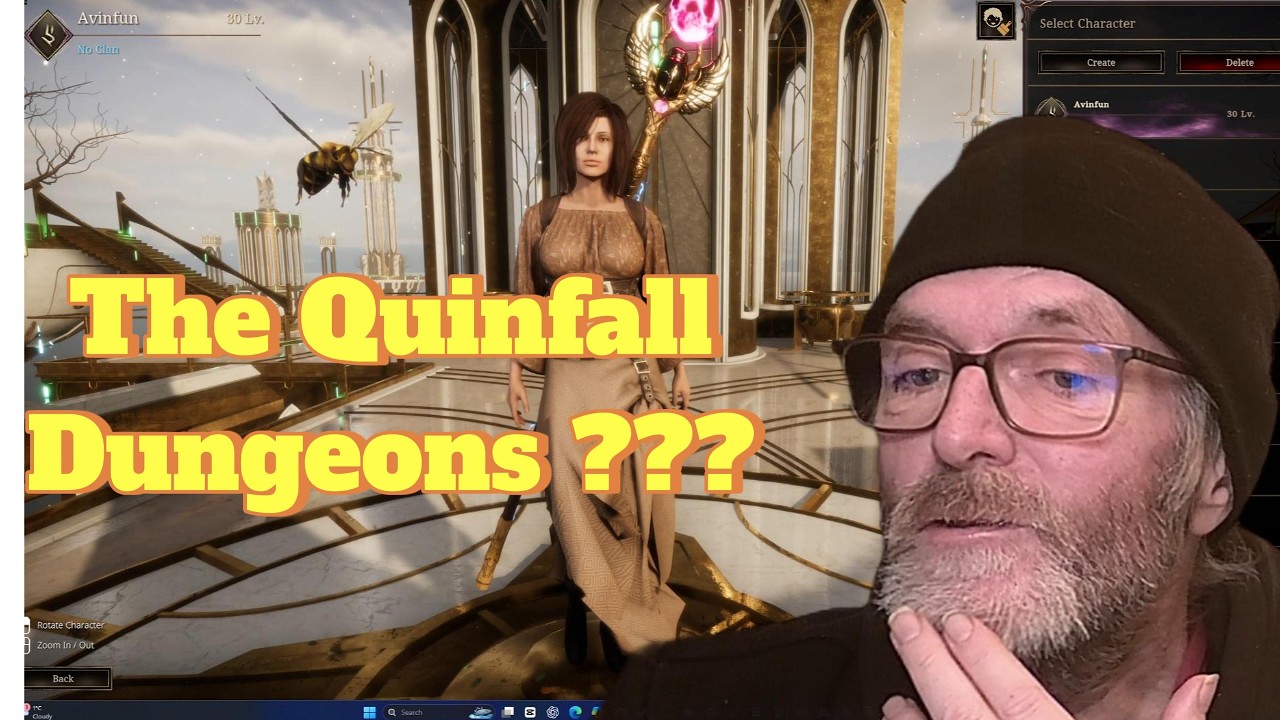 The quinfall dungeon gameplay