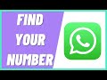 How to find my whatsapp number 2022