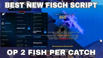 Best New Fisch Script Op | Instant 2 Catch | Op script😈